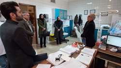 پایش مشترک استانی نماینده های معاونت بهداشتی دانشگاه و بیمه سلامت استان از مراکز بهداشتی دامغان 