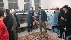 بازدید شبانه مسئولان معاونت فرهنگی دانشجویی از خوابگاه پسرانه اندیشه
