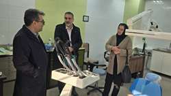 بازدید رئیس دانشگاه از مراکز بهداشتی و درمانی شهر سمنان با هدف ارزیابی میدانی و ارتقای خدمات سلامت