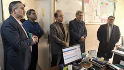 ارزیابی میدانی رئیس دانشگاه و هیات همراه از حوزه بهداشت شهرستان گرمسار