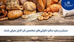 سمنان و سفره سالم؛ نانوایی‌های متخصص نان کامل معرفی شدند