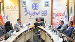نشست مدیرکل اوقاف و امور خیریه استان سمنان با رئیس دانشگاه علوم پزشکی استان سمنان