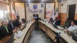 دیدار اعضای هیات مدیره شرکت تعاونی مصرف کارکنان و بازنشستگان دانشگاه با دکتر رشیدی پور رئیس دانشگاه 