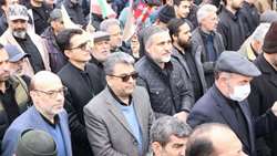 حضور حماسی جامعه دانشگاهی علوم پزشکی استان سمنان در راهپیمایی روز جهانی قدس