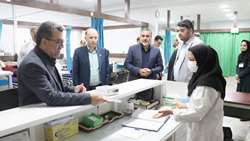 سفر نوروزی رئیس دانشگاه علوم پزشکی استان سمنان به شهرستان دامغان