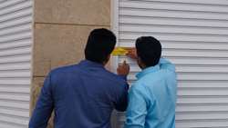 پلمب ۴ واحد صنفی کارشناسان توسط واحد مهندسی بهداشت محیط مرکز بهداشت شهرستان سمنان