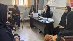 بازدید و نظارت معاونان فنی و اجرایی معاونت بهداشتی دانشگاه از مرکز و پایگاه‌های سلامت مجری برنامه پزشک خانواده و نظام ارجاع شهرستان مهدیشهر