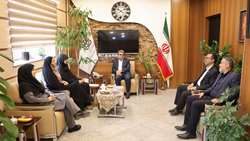 دیدار سرپرست اداره کل شاهد و ایثارگران وزارت بهداشت با رئیس دانشگاه علوم پزشکی استان سمنان