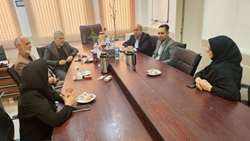 بازدید معاون آموزشی دانشگاه از دانشکده تغذیه و علوم غذایی آرادان