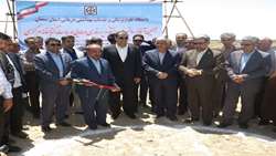 دانشکده مامایی و پرستاری دانشگاه علوم پزشکی استان سمنان کلنگ زنی شد