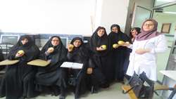کلاس آموزشی با موضوع پیشگیری از دیابت و غربالگری در مركز بهداشت شهداي سرخه