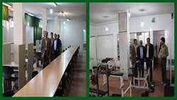 دکتر دانایی سرپرست دانشگاه از خوابگاه اندیشه بازدید نمود