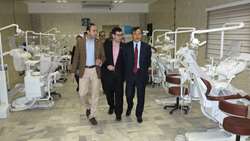 بازدید سفیر کره جنوبی از دانشکده دندان‌پزشکی دانشگاه علوم پزشکی استان سمنان.