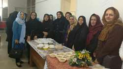 جشنواره غذای سالم درمرکز جامعه خدمات سلامت تدین.