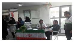 فعاليت های مرکز جامع خدمات سلامت ايوان کی به مناسبت دهه مبارک فجر 