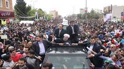 تقدير و تشكر دكتر شادنوش از حضور گسترده خانواده بزرگ دانشگاه درمراسم استقبال از رئيس جمهور