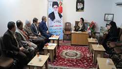 دیدار رئیس دانشگاه با نماینده ولی فقیه/ عملکرد دانشگاه علوم پزشکی استان سمنان بسیار خوب بوده است