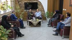 دیدار مدیرکل سازمان میراث فرهنگی، صنایع دستی و گردشگری استان سمنان با رئیس دانشگاه