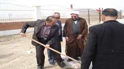 مراسم روز درختكاري در دانشكده پيراپزشكي سرخه برگزار شد.