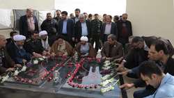 حضور حضرت آیت الله شاهچراغی نماینده ولی فقیه در استان سمنان و امام جمعه سمنان در آیین بزرگداشت شهدای گمنام دانشگاه