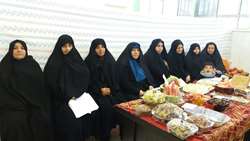 برگزاری کمپین  غذای سالم در مرکز جامع سلامت حلاجی دامغان