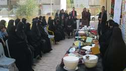 برگزاری برنامه پیاده روی و مراسم غذای سالم در مهدی شهر