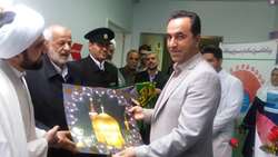 عطر حضور خادمین امام رضا(ع)در فضای بیمارستان امام حسین (ع)پیچید.