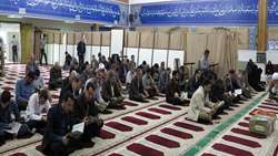 برپایی مراسم چهلمین روز شهدای گمنام در دانشگاه علوم پزشكي استان سمنان
