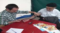 برپایی ايستگاه سلامت در سرخه 