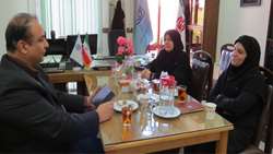 نشست هیئت رئیسه مجتمع آموزشی دانشگاه در دانشکده پرستاری و مامایی .