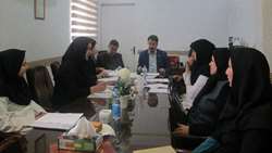 جلسه مدیریت آموزشی در مرکز آموزشی درمانی پژوهشی امیرالمومنین (ع) برگزار شد.