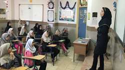 برگزاری کلاس های آموزشی به مناسبت هفته سلامت در مدارس و بوستان شهرستان سمنان.