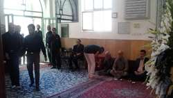 دلجويی از خانواده بزرگوار فردین منش اهداء کننده عضو.
