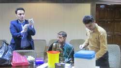 واکسینه شدن ١٧٠ پاکبان سمنانی