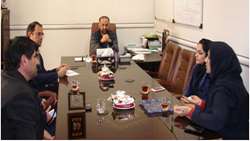 جلسه مشترک مابین مرکز آموزشی پژوهشی درمانی کوثر و بهزیستی شهرستان سمنان