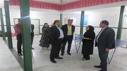 بازدید مدیر کل دانشجویی وزارت بهداشت از خوابگاه دخترانه الزهراء (س) دانشکده تغذیی و علوم غذایی آرادان