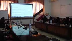 جلسه سلامت بانوان ايراني در شبكه بهداشت درمان گرمسار برگزار شد.