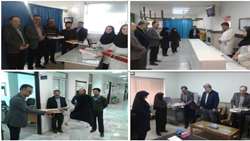 دیدار مدیر شبکه بهداشت و درمان شهرستان دامغان با پرستاران به مناسبت روز پرستار