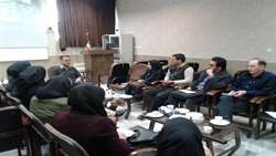 برگزاری جلسه سرپرست شبکه بهداشت و درمان شهرستان دامغان با پزشکان خانواده روستایی 