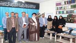 دیدار مدیرشبکه بهداشت و درمان شهرستان دامغان با امام جمعه این شهرستان 