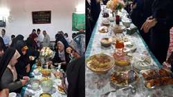 جشنواره غذاهای بومی محلی در روستای امام آباد شهرستان دامغان