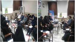 جلسه هماهنگی و بحث و تبادل نظر درخصوص روند اجرایی برنامه ملی خودمراقبتی در شبکه بهداشت و درمان شهرستان دامغان