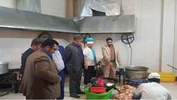 بازدید مشترک از رستوران ها و مجتمع های اقامتی و خدمات رفاهی شهرستان دامغان 