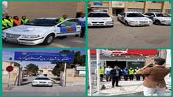بازديد مدير سلامت محيط و كار معاونت بهداشتي دانشگاه از اماکن بین راهی گرمسار 