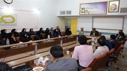 مراسم معارفه در شبكه بهداشت و درمان شهرستان گرمسار 