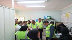 مانور آمادگی بحران در بیمارستان 15 خرداد مهدیشهر برگزار گردید.