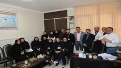 بزرگداشت روز مهندس در بیمارستان 15 خرداد مهدیشهر