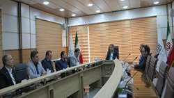 دیدار سرپرست امور شعب بانک ملی استان سمنان با دکتر شادنوش رئیس دانشگاه.