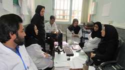 برنامه آموزشی کنترل کیفی بانک خون در بیمارستان 15 خرداد مهدیشهر برگزار شد.