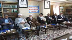 دیدار هیات امناء مجمع خیرین سلامت استان سمنان با نماینده ولی فقیه